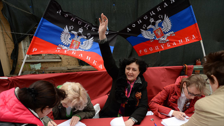 Donetsk anuncia su separación de Ucrania